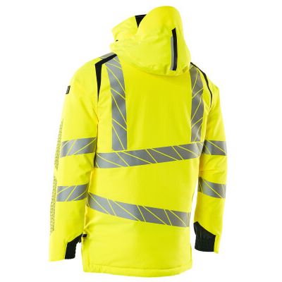 Foto van Mascot Accelerate Safe Winterjas | 19035-449 | 17010-hi-vis geel/donkermarine