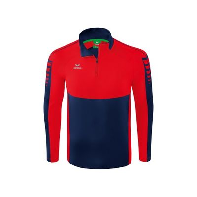 Foto van ERIMA Six Wings trainingstop Unisex | new navy/rood | 1262205