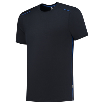 Foto van T-shirt Accent | marine/korenblauw | 102703-0111 | TRICORP WORKWEAR