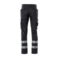 Servicebroek met reflectiebanden, lichtg | 17879-230 | 09-zwart