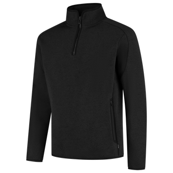 Foto van Knitted Fleecejack 1/4 Zip Redefined | zwart | 306117-09 | TRICORP WORKWEAR