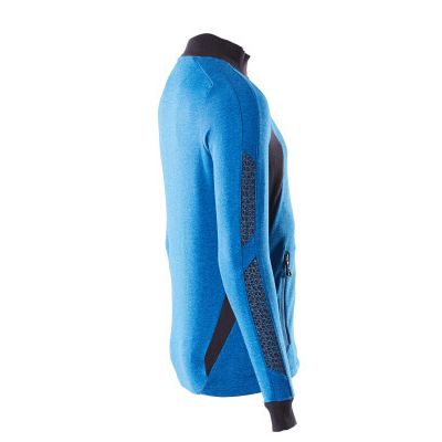 Foto van Mascot 18484-962 Sweatshirt met rits azur blauw/donker marine