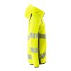 Afbeelding van Mascot Accelerate Safe Capuchontrui met rits | 19284-781 | 17010-hi-vis geel/donkermarine