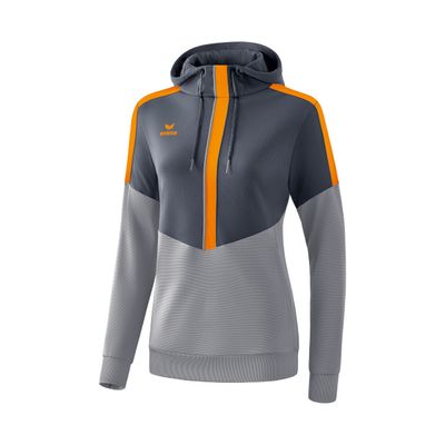 Squad sweatshirt met capuchon Dames | slate grey/monument grey/ new orange | 1072015