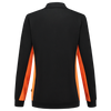 Afbeelding van Polosweater Bicolor Dames | zwart/oranje | 302002-0998 | TRICORP WORKWEAR