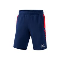 ERIMA Six Wings worker short Kinderen | new navy/rood | 1152214