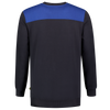 Afbeelding van Sweater Bicolor Naden | marine/korenblauw | 302013-0111 | TRICORP WORKWEAR