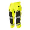 Afbeelding van Mascot Accelerate Safe Driekwart broek met spijkerzakken | 19049-711 | 1709-hi-vis geel/zwart