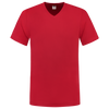 Afbeelding van T-shirt V Hals Fitted | rood | 101005-02 | TRICORP WORKWEAR