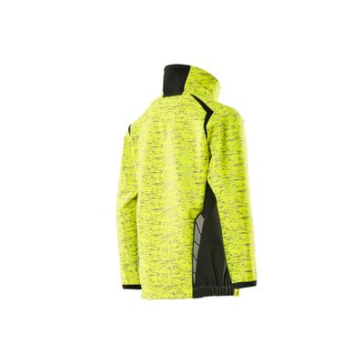 Foto van Softshell jas voor kinderen | 19902-291 | 1709-Hivis geel/zwart