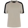 Afbeelding van T-shirt Bicolor Redefined Dames | zand/zwart | 106109-5509 | TRICORP WORKWEAR