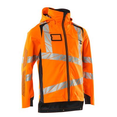 Foto van Mascot Accelerate Safe Shell jas | 19001-449 | 14010-hi-vis oranje/donkermarine