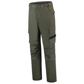Foto van Werkbroek Twill Cordura | legergroen | 502021-13 | TRICORP WORKWEAR