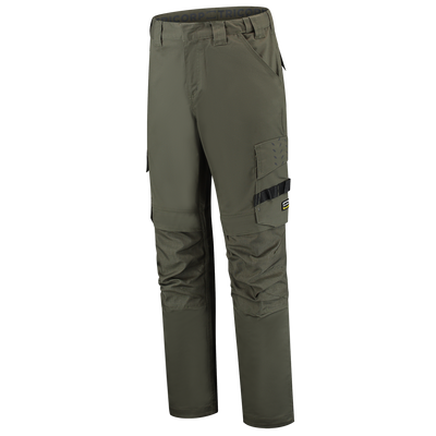 Foto van Werkbroek Twill Cordura | legergroen | 502021-13 | TRICORP WORKWEAR