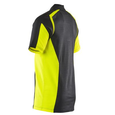 Foto van Mascot Accelerate Safe Poloshirt | 22083-771 | 0917-zwart/hi-vis geel