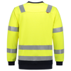 Afbeelding van Sweater Multinorm Bicolor | fluorgeel/donkermarine | 303002-17010 | TRICORP SAFETY