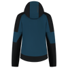 Afbeelding van Softshell Capuchon Bicolor Redefined Dames | petrol/zwart | 406119-9309 | TRICORP WORKWEAR