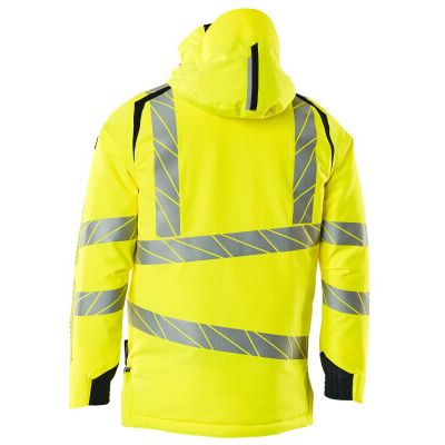 Foto van Mascot Accelerate Safe Winterjas | 19035-449 | 17010-hi-vis geel/donkermarine