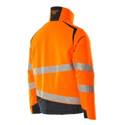 Foto van Mascot Accelerate Safe Winterjas | 19435-231 | 14010-hi-vis oranje/donkermarine