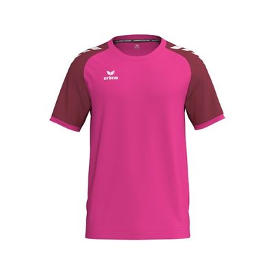 Foto van ERIMA WINGS Jersey Shortsleeve Unisex | pink glo/bordeaux | 3132609