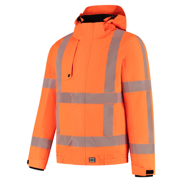 Pilotjack RWS Revisible | fluororanje | 403704-14 | TRICORP SAFETY Foto van Pilotjack RWS Revisible | fluororanje | 403704-14 | TRICORP SAFETY