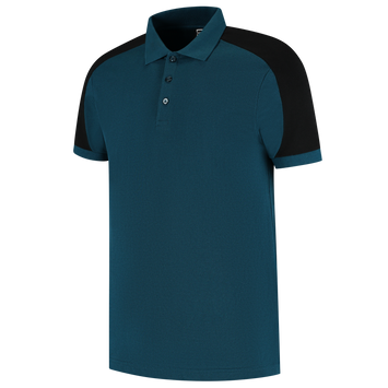 Foto van Poloshirt Bicolor Redefined | petrol/zwart | 206106-9309 | TRICORP WORKWEAR