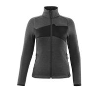 Mascot 18155-951 Gebreide trui met rits donker antraciet/zwart