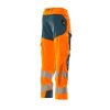 Afbeelding van Mascot Accelerate Safe Broek met kniezakken | 19079-511 | 1444-hi-vis oranje/donkerpetrol