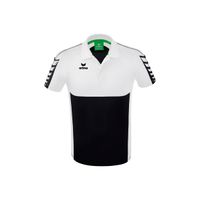 Six Wings polo | zwart/wit | 1112210