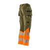 Afbeelding van Mascot Accelerate Safe Broek met spijkerzakken | 19131-711 | 3314-mosgroen/hi-vis oranje