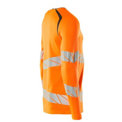 Foto van Mascot Accelerate Safe T-shirt, met lange mouwen | 19081-771 | 1418-hi-vis oranje/donkerantraciet