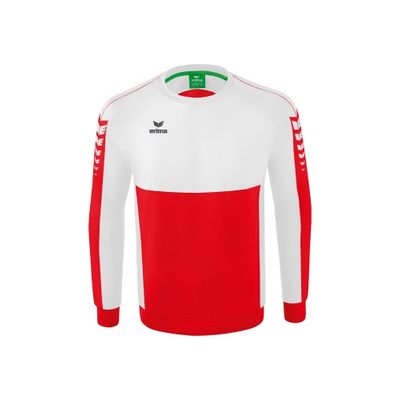 Foto van ERIMA Six Wings sweatshirt Kinderen | rood/wit | 1072211