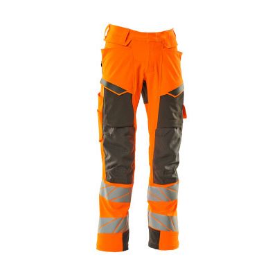 Foto van Mascot Accelerate Safe Broek met kniezakken | 19079-511 | 1418-hi-vis oranje/donkerantraciet