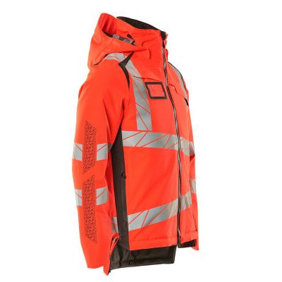 Foto van Mascot Accelerate Safe Winterjas | 19035-449 | 22218-hi-vis rood/donkerantraciet