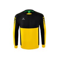 ERIMA Six Wings sweatshirt Kinderen | geel/zwart | 1072209