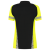 Afbeelding van Poloshirt Reflective Redefined Dames | zwart/fluorgeel | 206110-0917 | TRICORP WORKWEAR