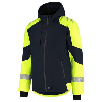 Winterjas Ripstop Reflective Redefined | donkermarine/fluorgeel | 406117-01017 | TRICORP WORKWEAR Winterjas Ripstop Reflective Redefined | donkermarine/fluorgeel | 406117-01017 | TRICORP WORKWEAR