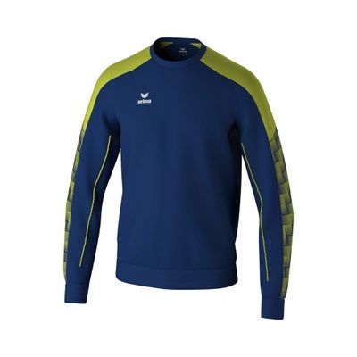 Foto van ERIMA EVO STAR sweatshirt Unisex | new navy/lime | 1072420