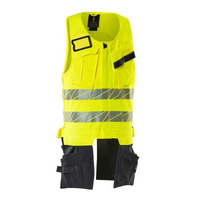 Foto van Mascot Accelerate Safe Gereedschapsvest | 19589-711 | 17010-hi-vis geel/donkermarine