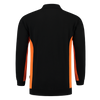 Afbeelding van Polosweater Bicolor Borstzak | zwart/oranje | 302001-0998 | TRICORP WORKWEAR