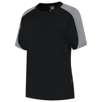 Foto van T-shirt Bicolor Redefined Dames | zwart/grijs | 106109-09 | TRICORP WORKWEAR