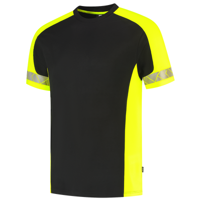 T-shirt Reflective Redefined | zwart/fluorgeel | 106104-0917 | TRICORP WORKWEAR