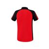 Afbeelding van ERIMA Six Wings polo Unisex | rood/zwart | 1112234