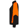 Afbeelding van Sweatvest Bicolor Redefined Dames | zwart/oranje | 306122-0998 | TRICORP WORKWEAR