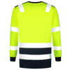 Afbeelding van Sweater High Vis Bicolor | fluorgeel/donkermarine | 303004-17010 | TRICORP SAFETY