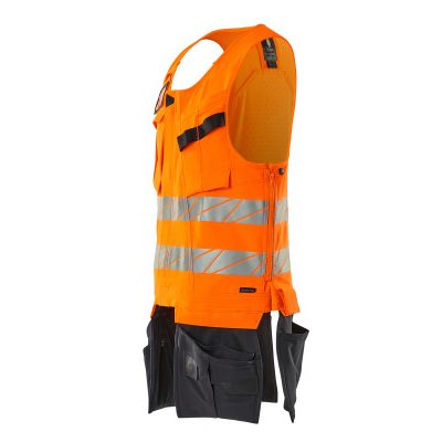 Foto van Mascot Accelerate Safe Gereedschapsvest | 19589-711 | 14010-hi-vis oranje/donkermarine