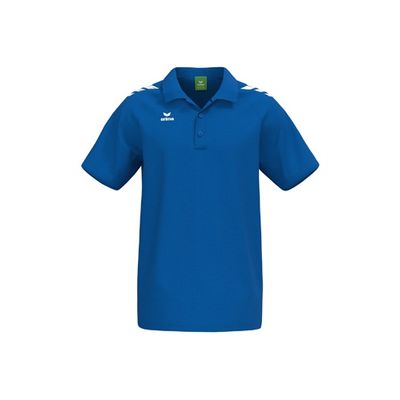 Erima CMPT 3 Wings poloshirt unisex, 2112554, new royal/wit Erima CMPT 3 Wings poloshirt unisex, 2112554, new royal/wit