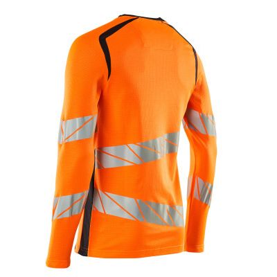 Foto van Mascot Accelerate Safe T-shirt, met lange mouwen | 19081-771 | 14010-hi-vis oranje/donkermarine