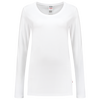 Afbeelding van T-shirt Lange Mouw Dames | wit | 101010-06 | TRICORP WORKWEAR