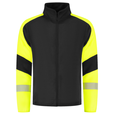 Foto van Fleecejack Reflective Redefined | zwart/fluorgeel | 306119-0917 | TRICORP WORKWEAR